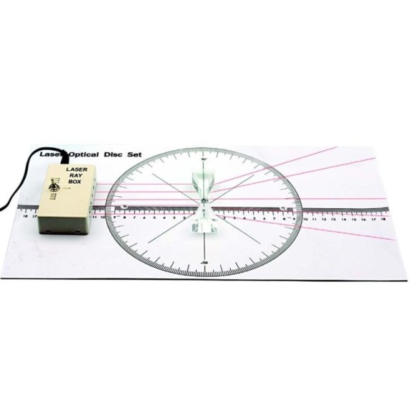 Ótica geométrica com penta laser (Optika Science)