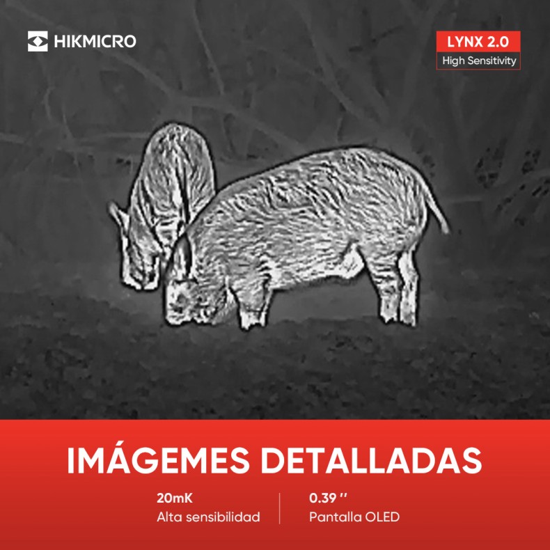 Monocular térmico LYNX Pro LH19 2.0...