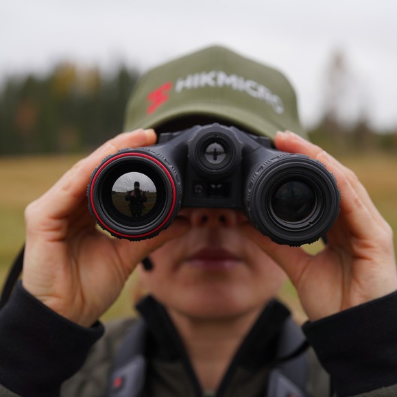 Binóculos térmicos multiespectrais HABROK HQ35LN HIKMICRO com telémetro de infravermelhos de 940 nm HABROK HQ35LN HIKMICRO