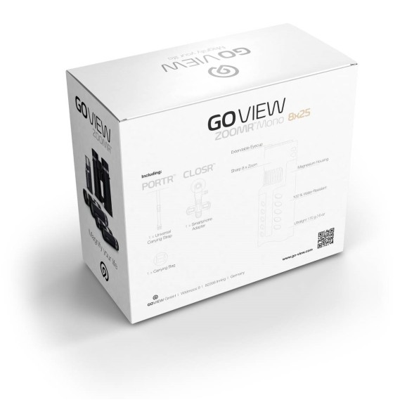 GoView Monocular ZOOMR HD, castanho claro