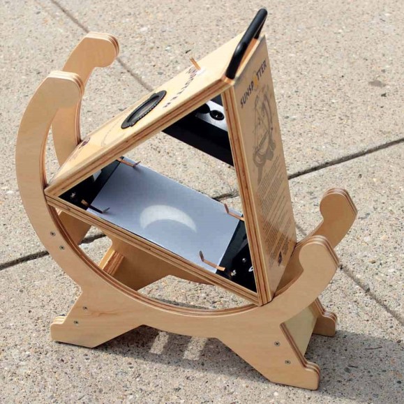 Telescópio de projeção solar Sunspotter