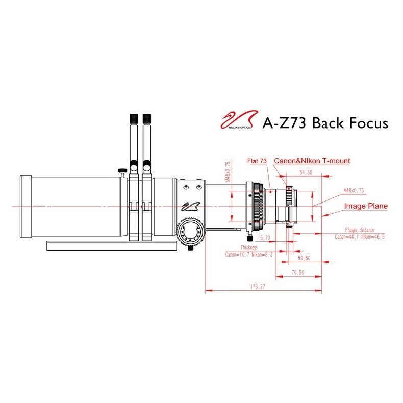 William Optics AP 73/430 Super... William Optics AP 73/430 Super...