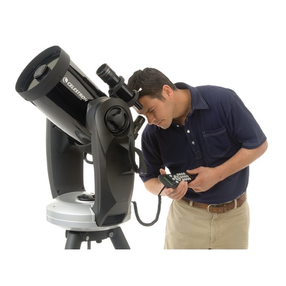 Conjunto de telescópio CELESTRON CPC 800 com cunha equatorial HD PRO