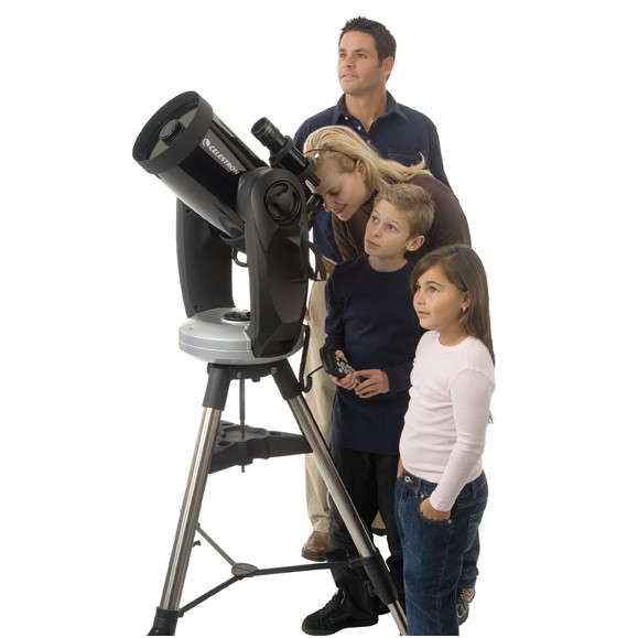 Conjunto de telescópio CELESTRON CPC 800 com cunha equatorial HD PRO