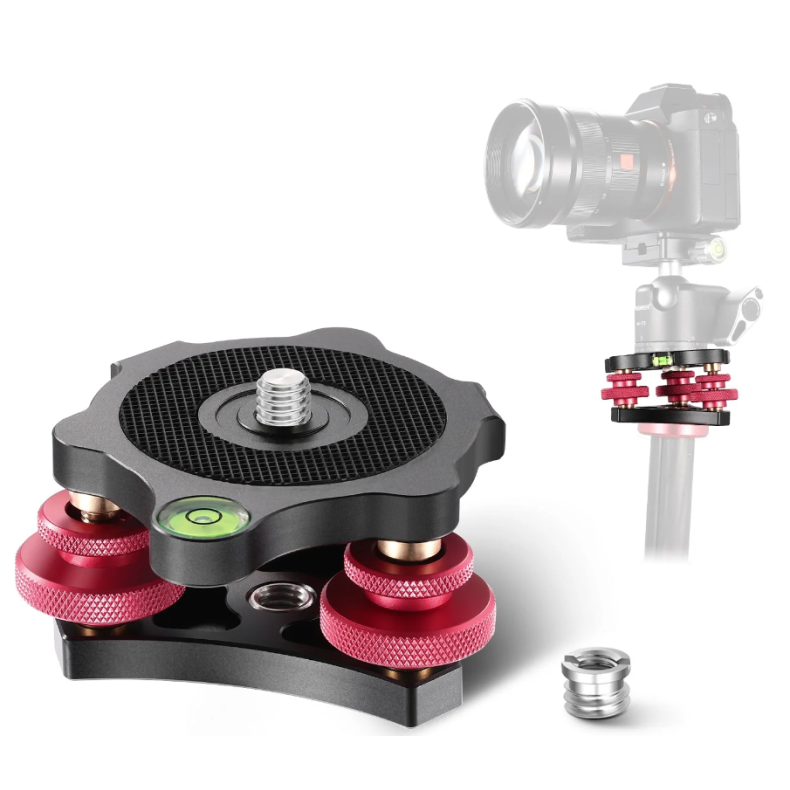 Base de nivelamento Neewer LP64 entre... Base de nivelamento Neewer LP64 entre...