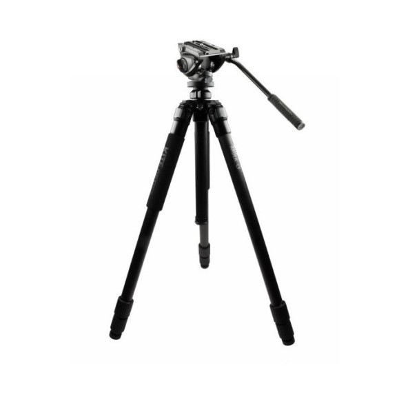 Tripé KITE ARDEA CF + TROLLEY MANFROTTO MVH 500AH