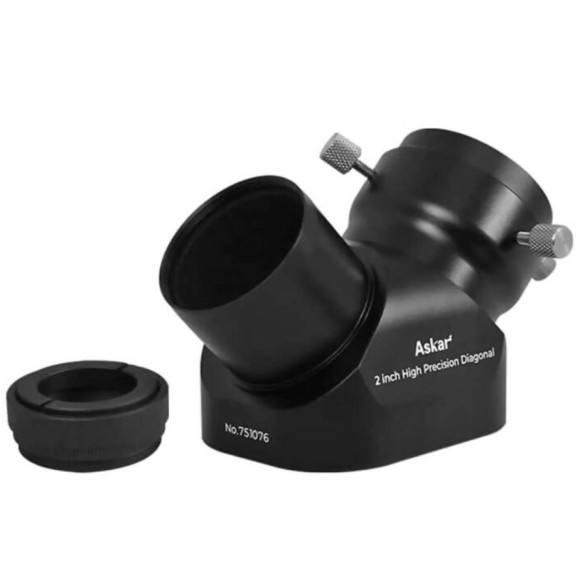 Askar Diagonal estelar de 2" com adaptador de ocular de 1,25" e adaptador SCT
