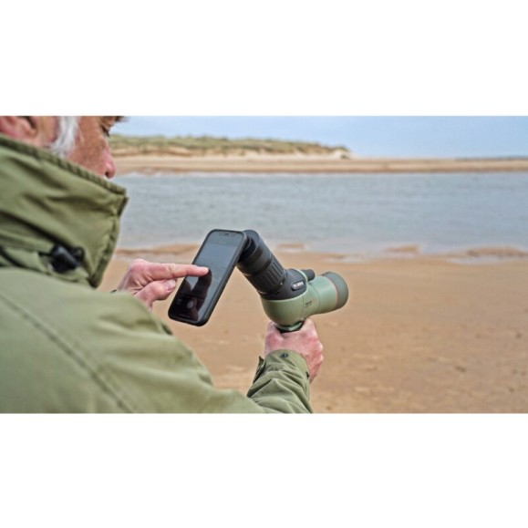 Kowa Kit de telescópio Prominar Telescópio angular de 55 mm com ocular de zoom WA de 17-40x (vidro fluorite)