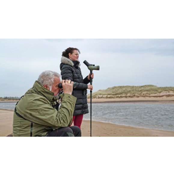 Kowa Kit de telescópio Prominar Telescópio angular de 55 mm com ocular de zoom WA de 17-40x (vidro fluorite)