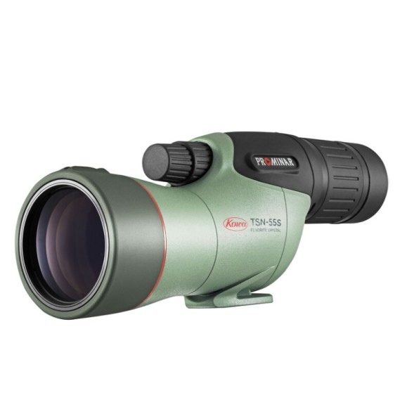 Kowa Kit de telescópio Prominar reto 55mm com ocular de zoom 17-40x WA (vidro fluorite)