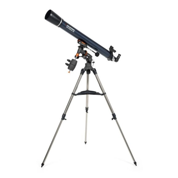 Celestron Conjunto de telescópio AstroMaster 90 EQ com kit de limpeza CELESTRON para lentes ópticas