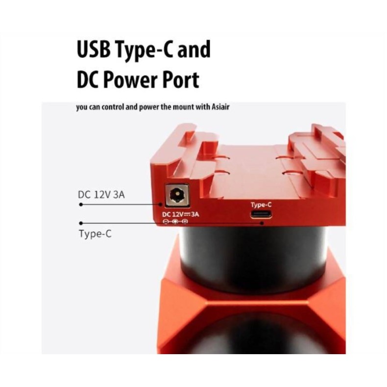 Montagem harmónica equatorial ZWO... Montagem harmónica equatorial ZWO...