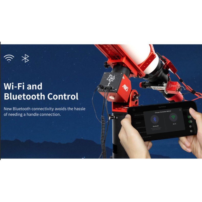 Montagem harmónica equatorial ZWO... Montagem harmónica equatorial ZWO...