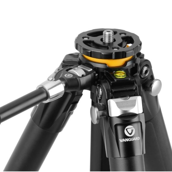 Vanguard Tripé de viagem em alumínio VEO 5+304AT sem cabeça de tripé
