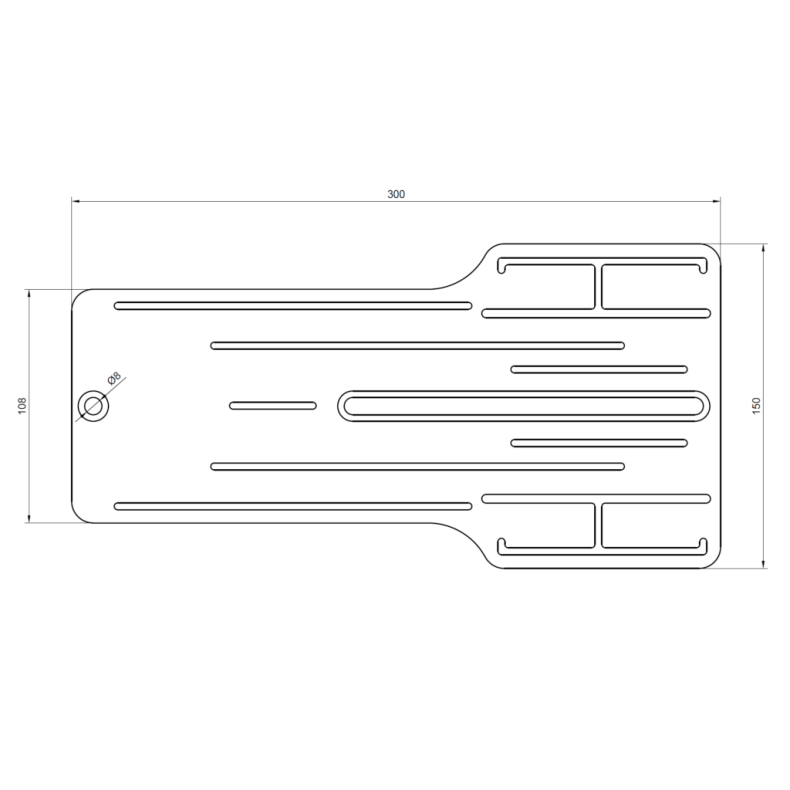 Pegasus Astro Placa de adaptação A-PLATE