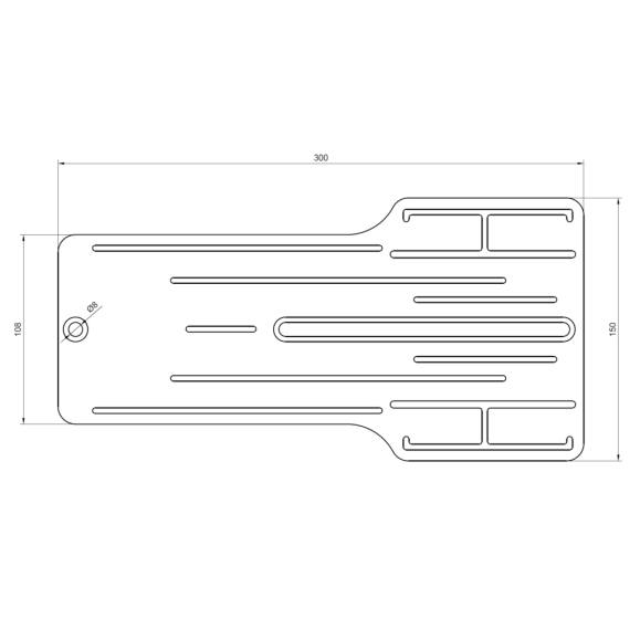 Pegasus Astro Placa de adaptação A-PLATE