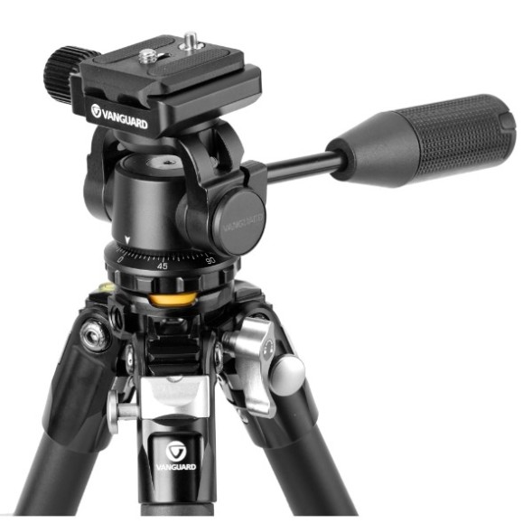 Vanguard Tripé de viagem VEO 5 kit 234AO26 alumínio, cabeça de tripé de 2 vias