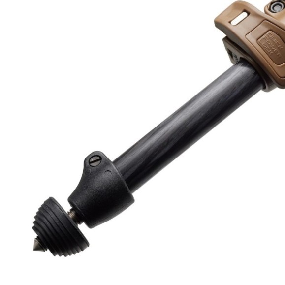 S.H.O.T. Kit de tripé MANFROTTO ALPHA PRO MK R04 SD com cabeça esférica em carbono