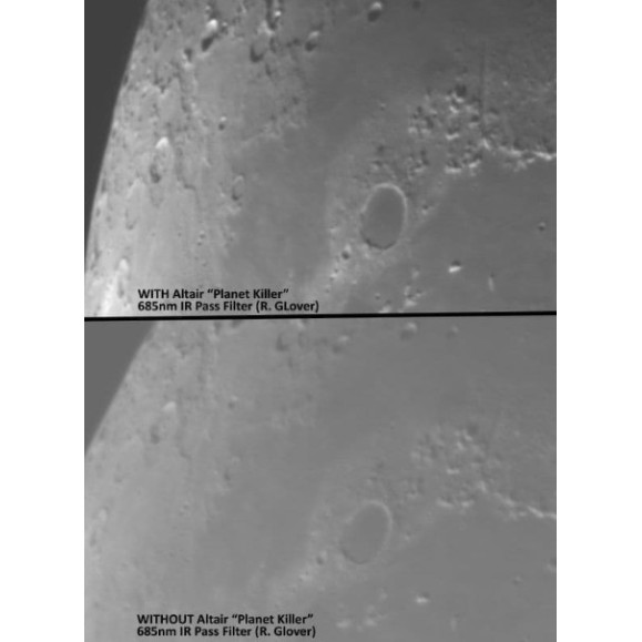 ALTAIR ASTRO PLANET-KILLER F125IRP685CCD ALTAIR ASTRO PLANET-KILLER F125IRP685CCD filtro com revestimento antirreflexo
