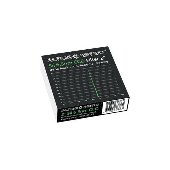 Filtro de banda estreita ALTAIR F200S265CCD 2" 6,5 nm SII