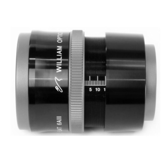 Redutor de aplanação ajustável Flat6AIII William Optics