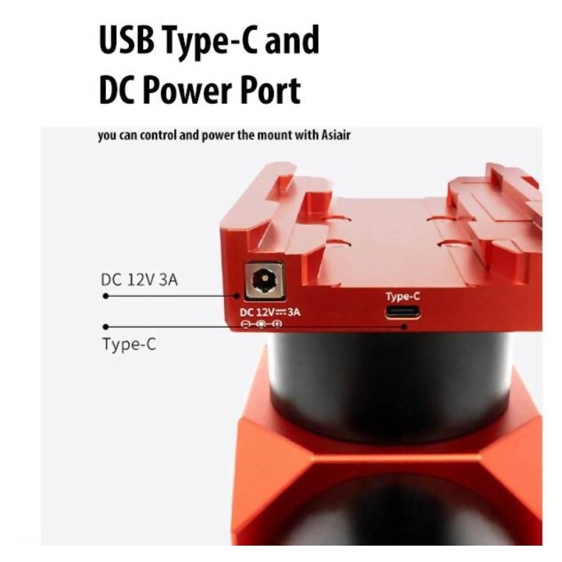 Montagem harmónica equatorial ZWO...