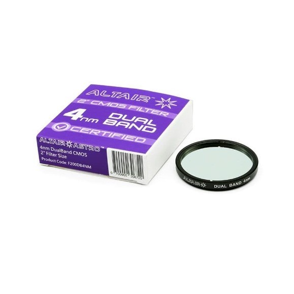Filtro CMOS de 2" ALTAIR ULTRA 4nm de banda dupla HA OIII