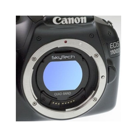 Filtro CLIP ALTAIR SkyTech QuadBand 2" contra a poluição luminosa para câmaras CANON EOS