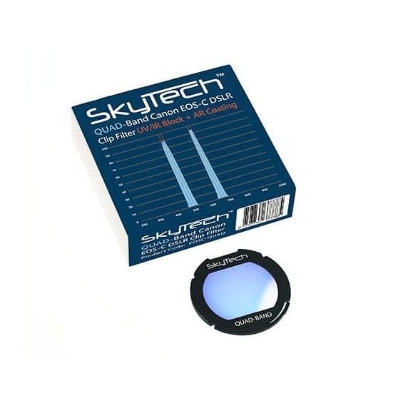 Filtro CLIP ALTAIR SkyTech QuadBand 2" contra a poluição luminosa para câmaras CANON EOS