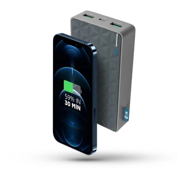 Powerbank - XTORM 20W Fuel Series Power pack 20.000 Cinzento/Azul