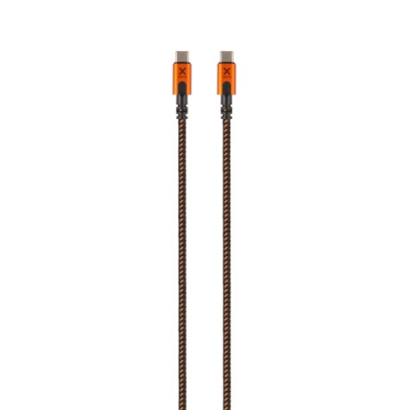 Cabo USB-C PD XTORM XTREME 1,5 m Preto/Laranja