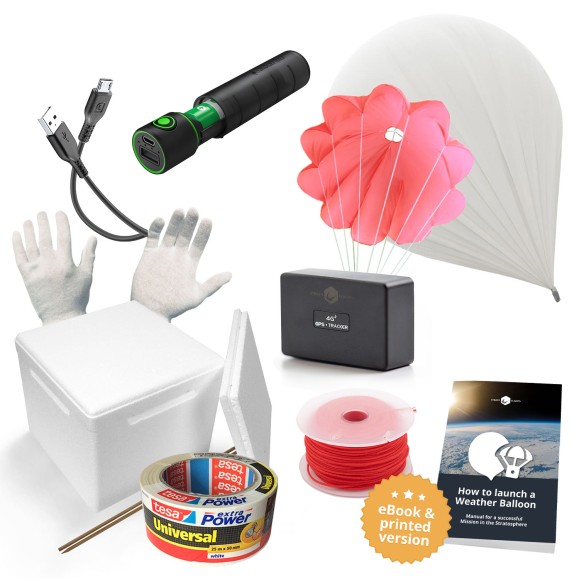 Kit de sonda para pequenos balões estratosféricos