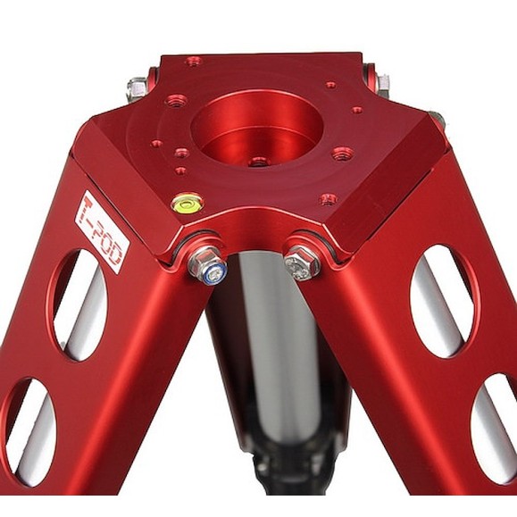 Tripé AVALON T-Pod 90 em vermelho