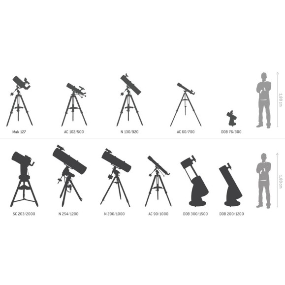 Telescópio SkyWatcher 120/600 AZ3 Refrator Acromático SkyWatcher