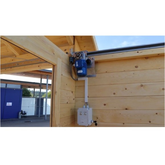 Observatório de madeira com teto de abrir Cúpula Peça Modelo ótico GreenLine MINI-32 1.60x1.60M