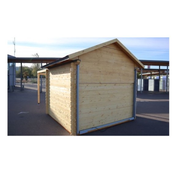 Observatório de madeira com teto de abrir Cúpula Peça Modelo ótico GreenLine MINI-32 1.60x1.60M