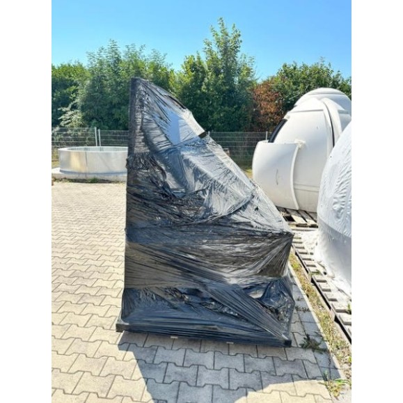 Cúpula de madeira com teto de abrir Parte ótica Modelo GreenLine MEDIUM-32 2.25x2.25M