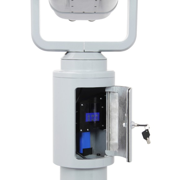 Telescópio panorâmico OMEGON Bonview 20x100 operado por moedas