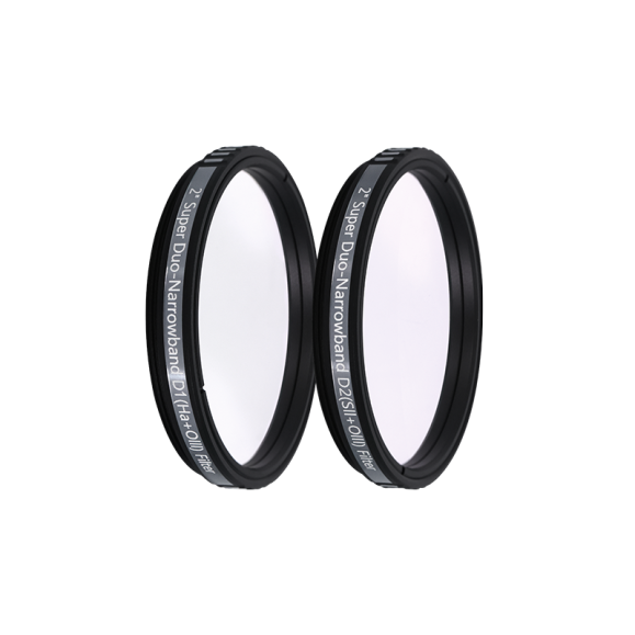 KIT 2 filtros ASKAR Duo band SUPER D HO - SO 6nm 2" para câmaras a cores