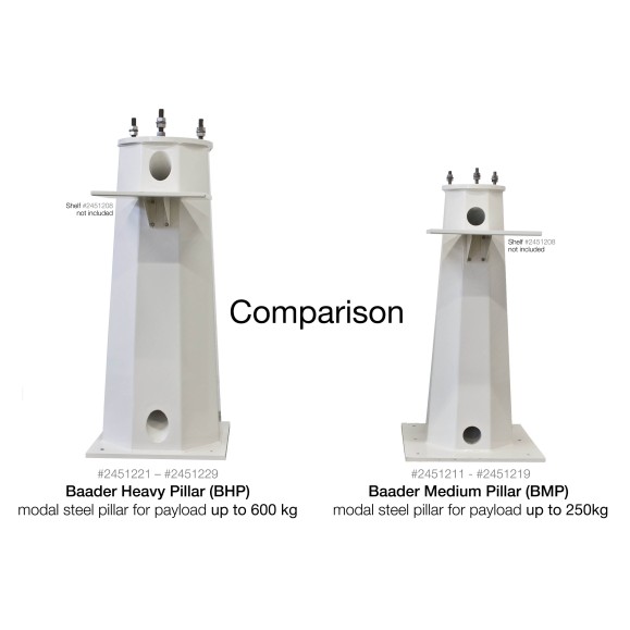 Baader Planetarium Coluna de aço modal Baader Heavy Pillar (BHP) 60cm