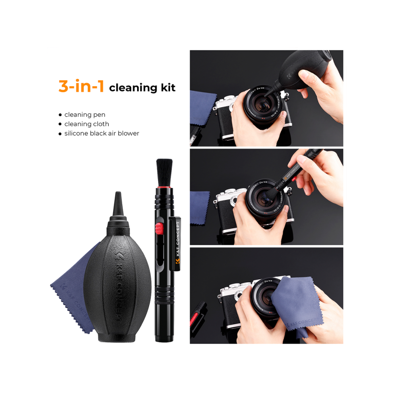 Kit de limpeza 3 em 1 K&F