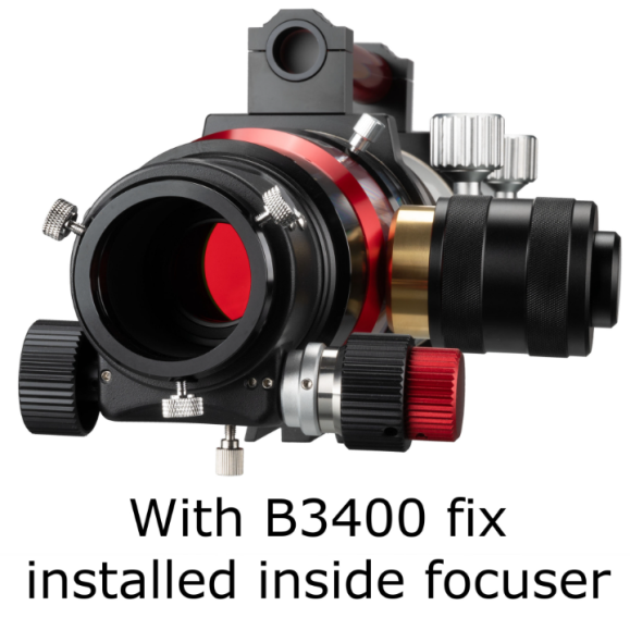 APO LUNT LS100MT/B3400R&P Telescópio tudo-em-um para o Sol + Céu estrelado