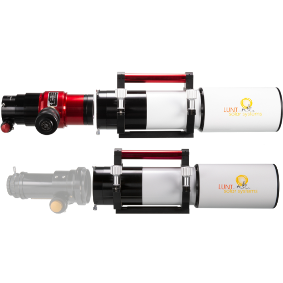 APO LUNT LS100MT/B3400R&P Telescópio tudo-em-um para o Sol + Céu estrelado