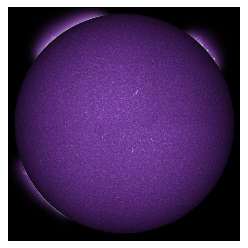 Filtro Ca-K LUNT LS6CaKMDd2 em prisma...