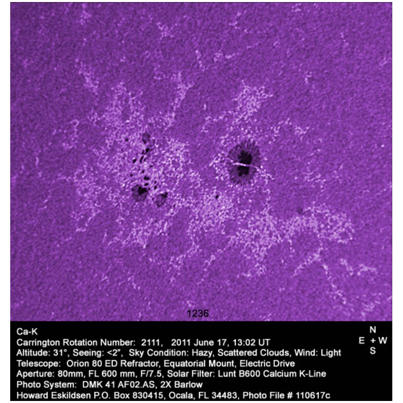 Filtro Ca-K LUNT LS6CaKMDd2 em prisma...