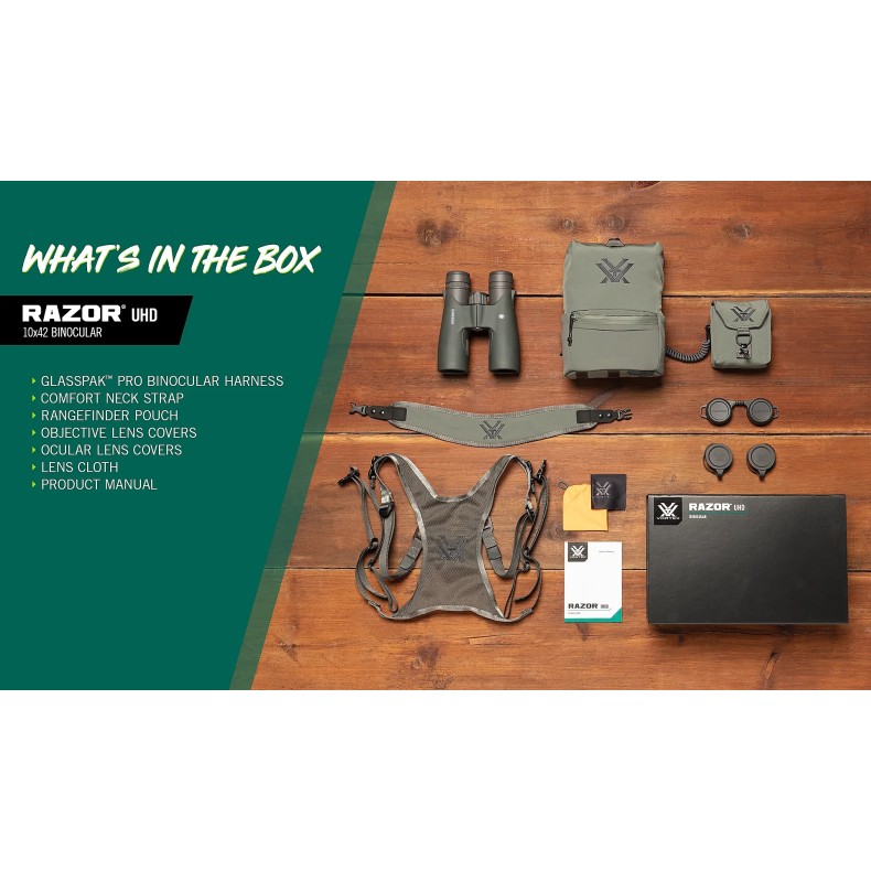 Vortex Binóculos Razor® UHD 10x42