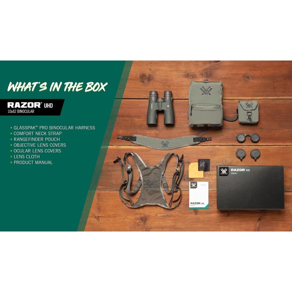 Vortex Binóculos Razor® UHD 10x42