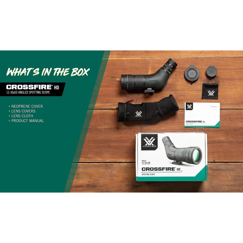 Vortex Telescópio terrestre Crossfire... Vortex Telescópio terrestre Crossfire...