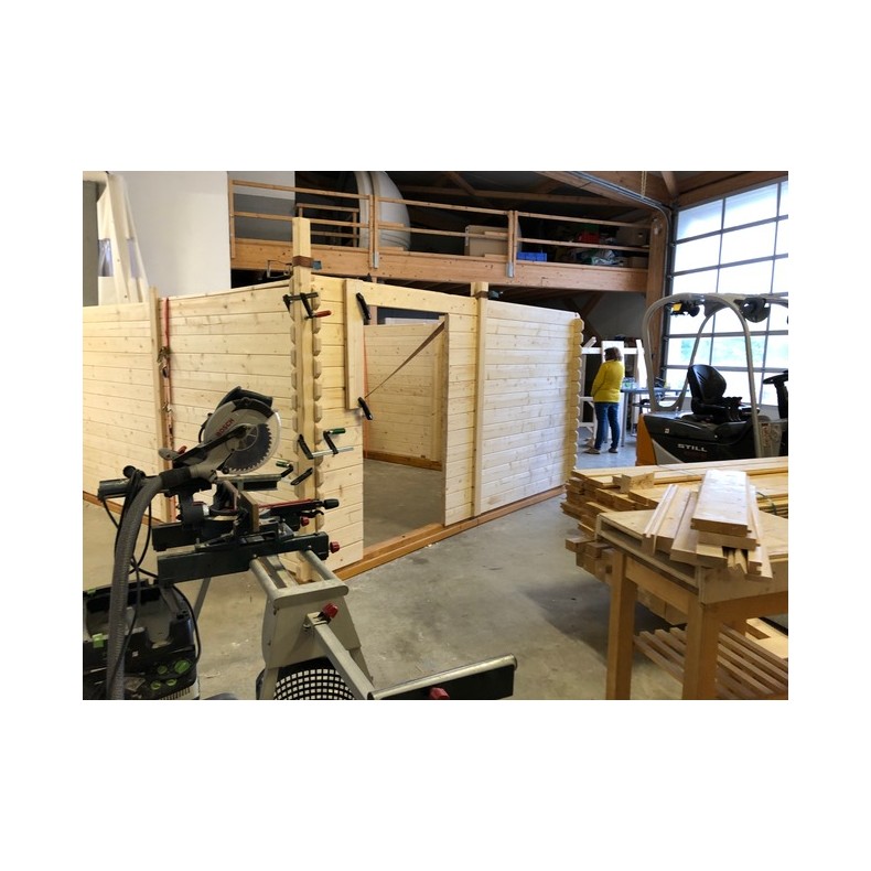 Observatório de teto deslizante em...