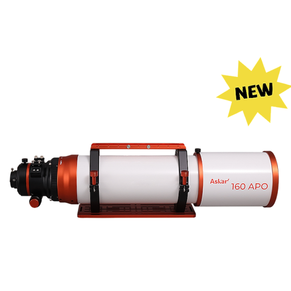 Askar 160APO astrógrafo de alta calidad con gran apertura.